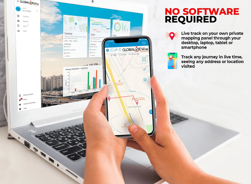 Magnetic GPS Tracker with 180 Day Battery Life H134