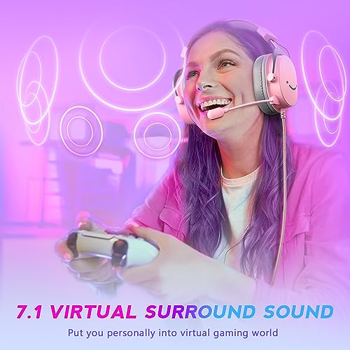 Black USB Over-Ear Wired Gaming Headset with Detachable Microphone P953