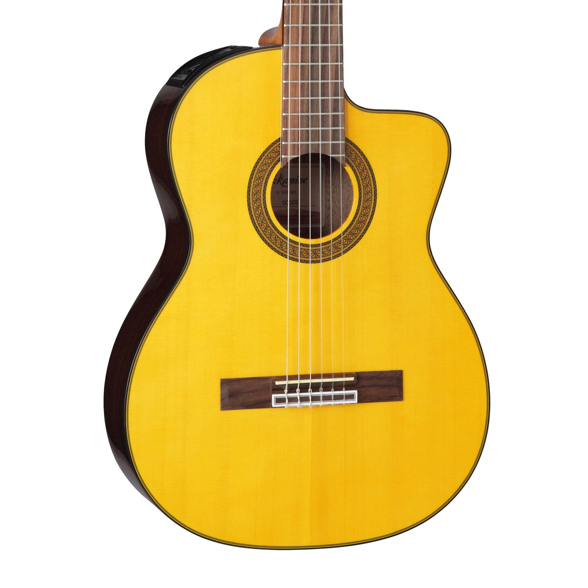 Natural Classical Acoustic-Electric Guitar U4834
