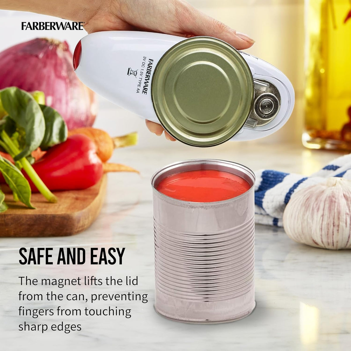 Hands-Free Automatic Can Opener G129468