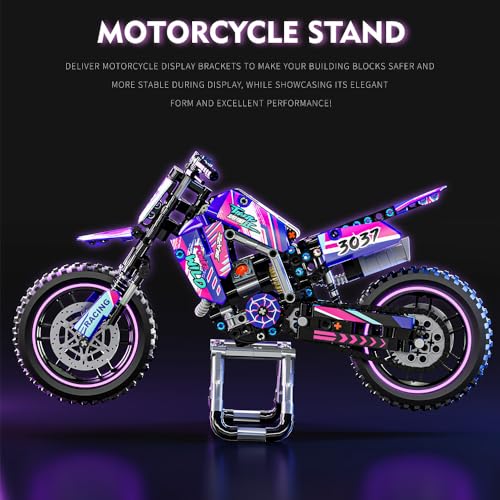 476 PCS Motorcycle Building Block Set N407