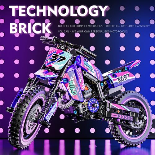 476 PCS Motorcycle Building Block Set N407