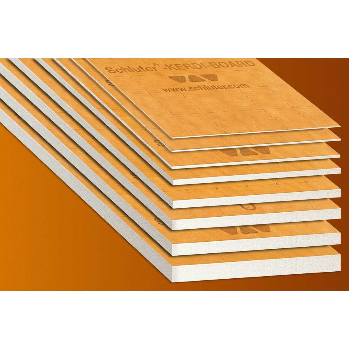 48-in x 32-in x 1/2-in Water Resistant Polystyrene Foam Backer Board S892