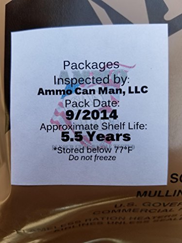 MRE Meal with Inspection Date September 2017 or Newer P543