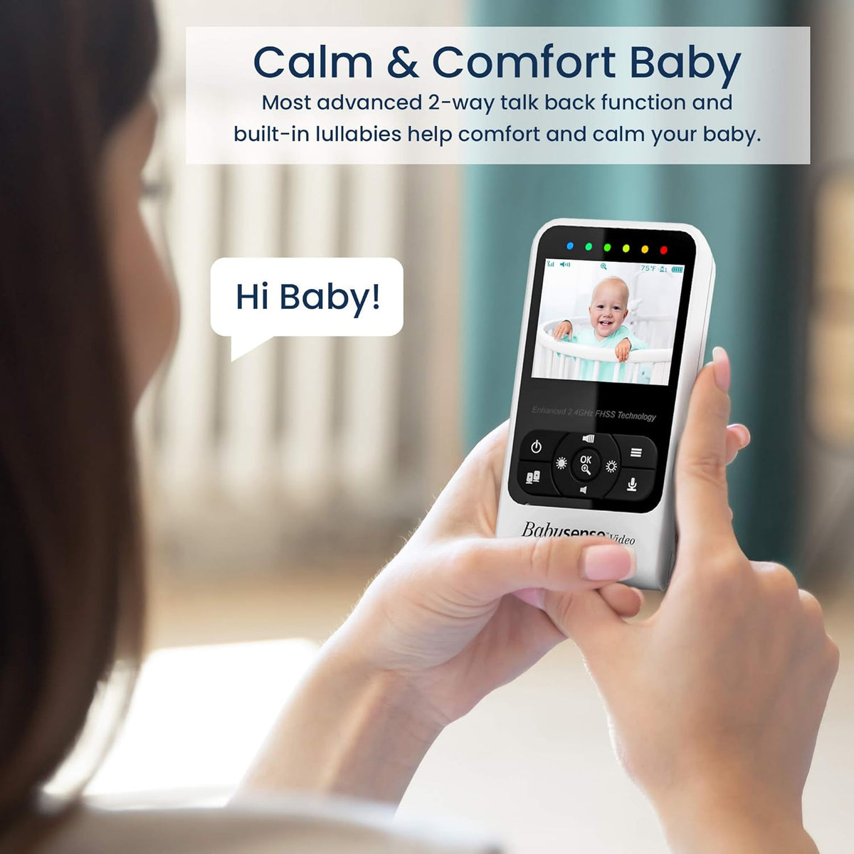 Video Baby Monitor with Camera and Infrared Night Vision G31173