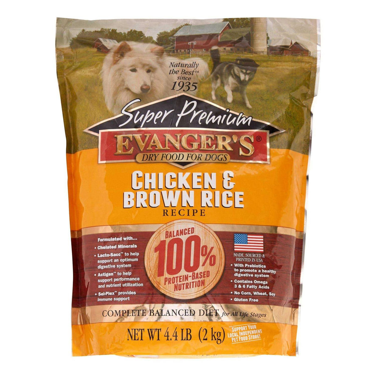 Chicken with Brown Rice Dry Dog Food A656782