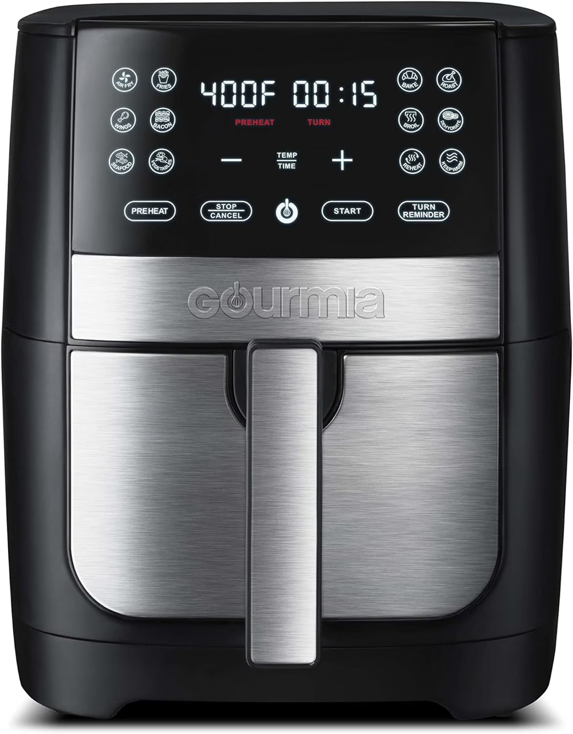8 Quart Air Fryer Black M62225