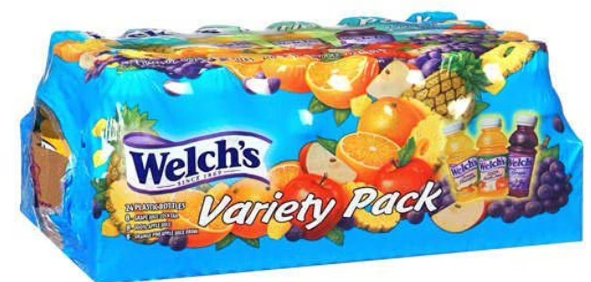Welch's Drink Variety Pack, 10-Ounce Bottles (Pack of 24) Y8215