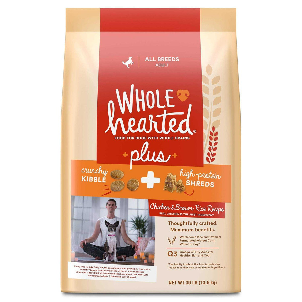 Chicken & Brown Rice Recipe Dry Dog Food A12721
