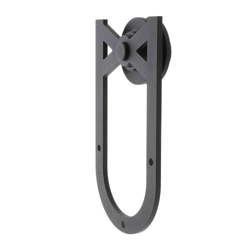 96x22 Black Barn Door Hardware Kit C490