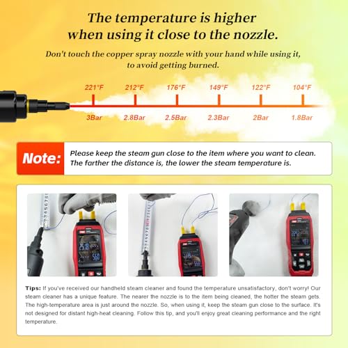 2500W Steam Cleaner with 16PCS Accessories X802137