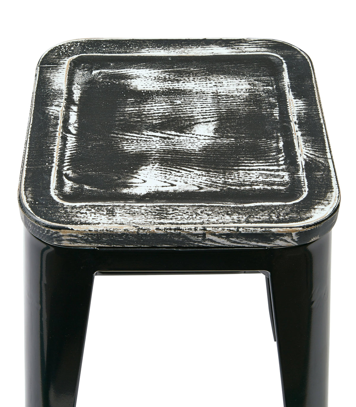 26x22 Metal Barstool with Wood Seat X772324