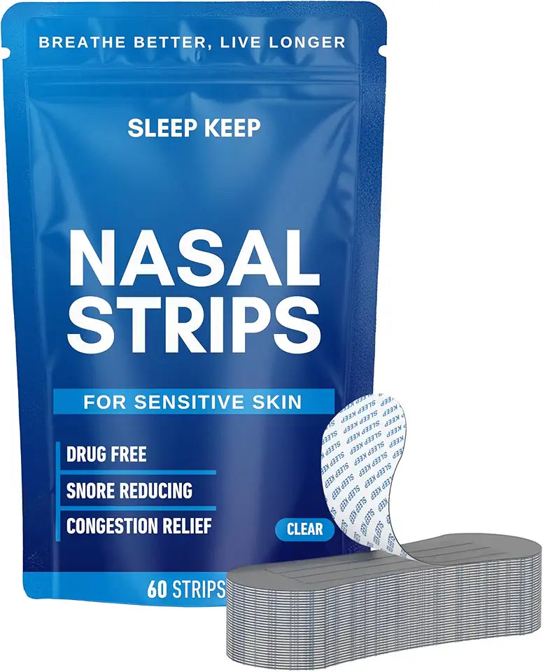 Extra Strength Breathable Nasal Strips 60 Pack A279
