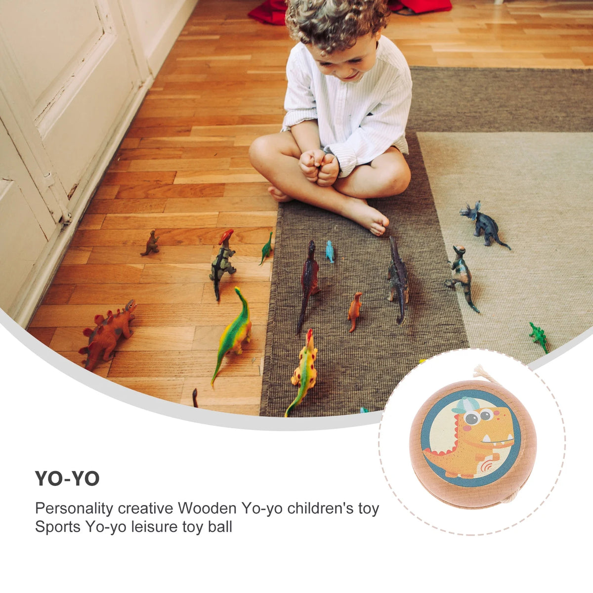 Wooden Yo-Yo Finger Toy U557776