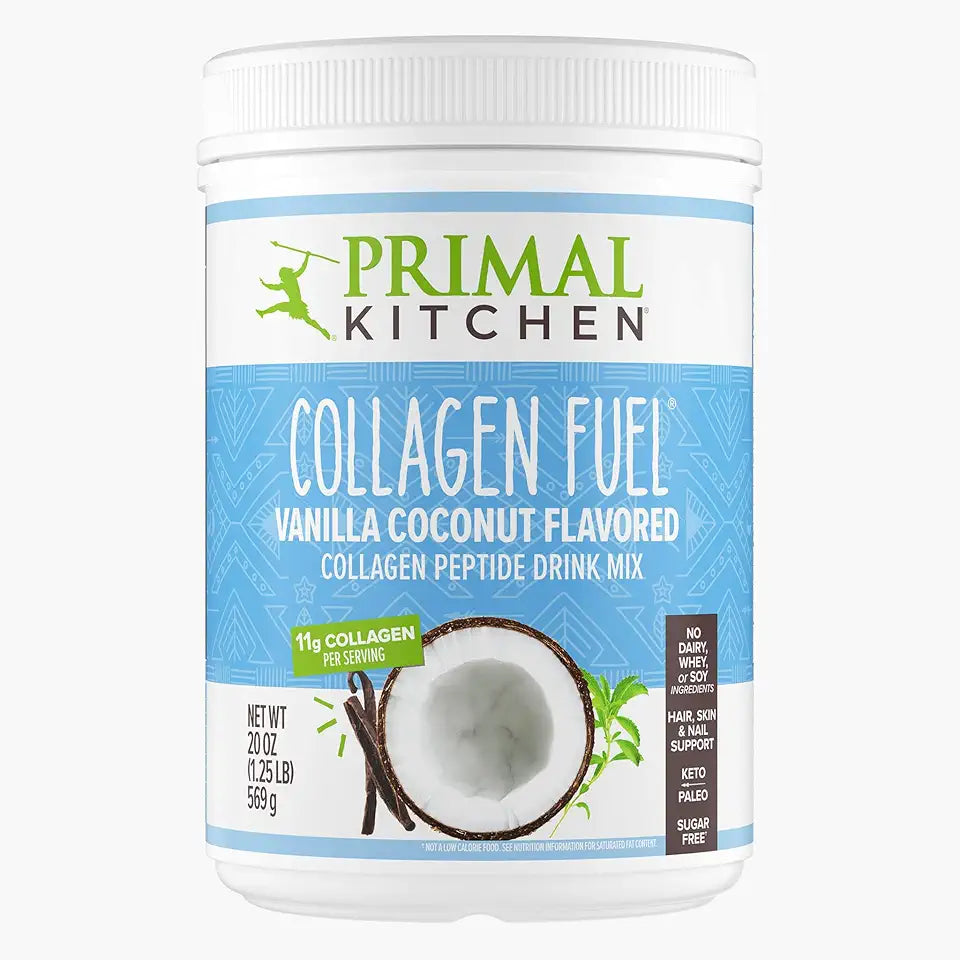 Vanilla Coconut Collagen Peptides Drink Mix 20 Ounces E481