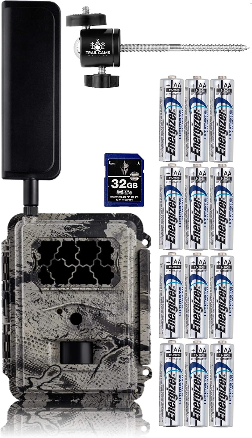 Wireless Trail Camera with Batteries, Memory Card, and Mount Z492303