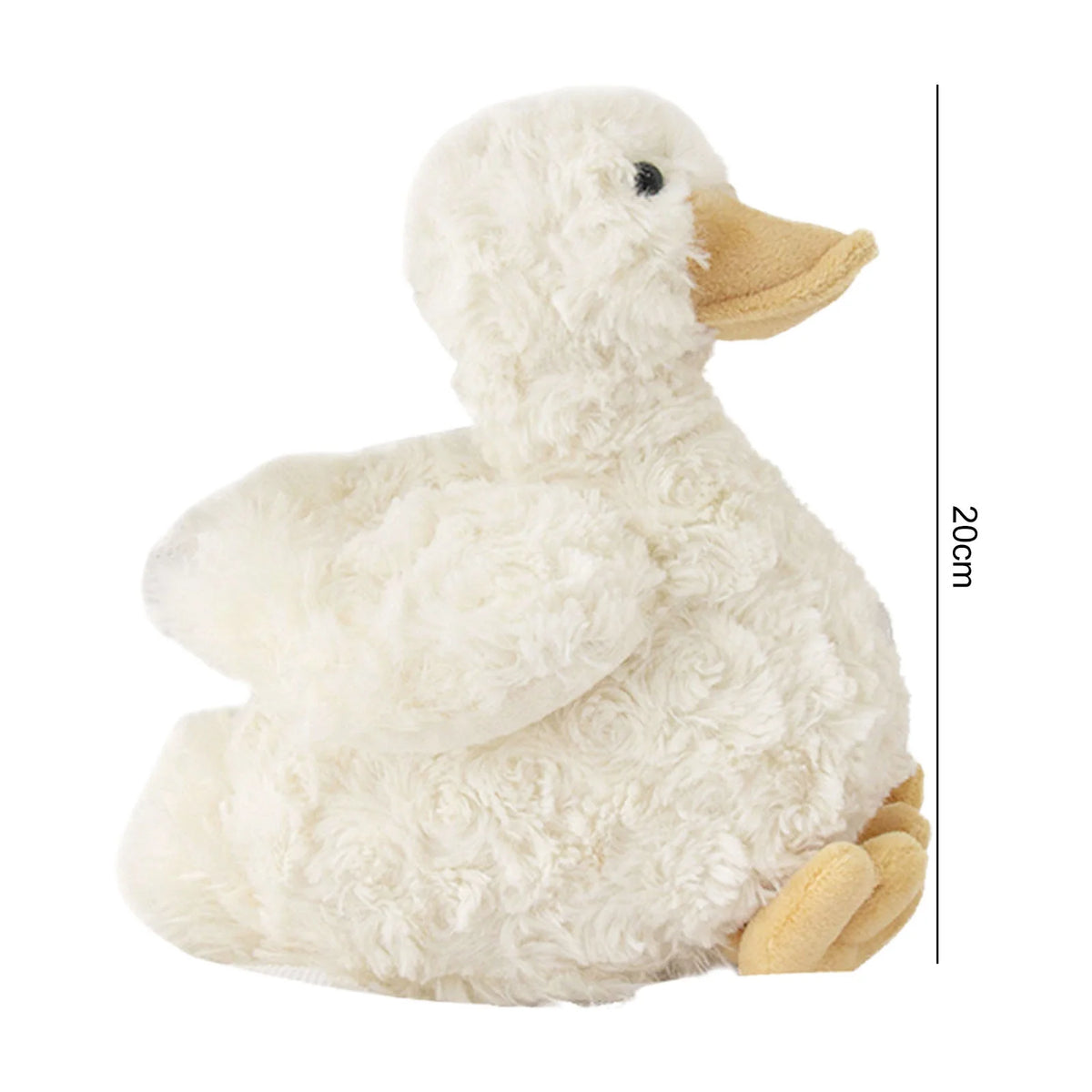 20cm Duck Plush Doll PP Cotton Stuffed Animal Toy Z679