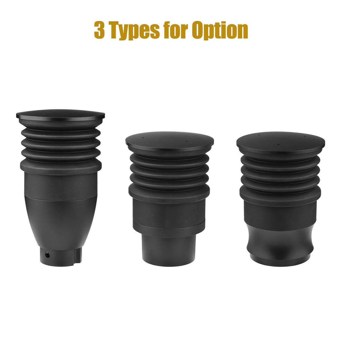 Aluminum Alloy Single Dose Hopper with Silicone Bellow Coffee Grinder Accessories L29859