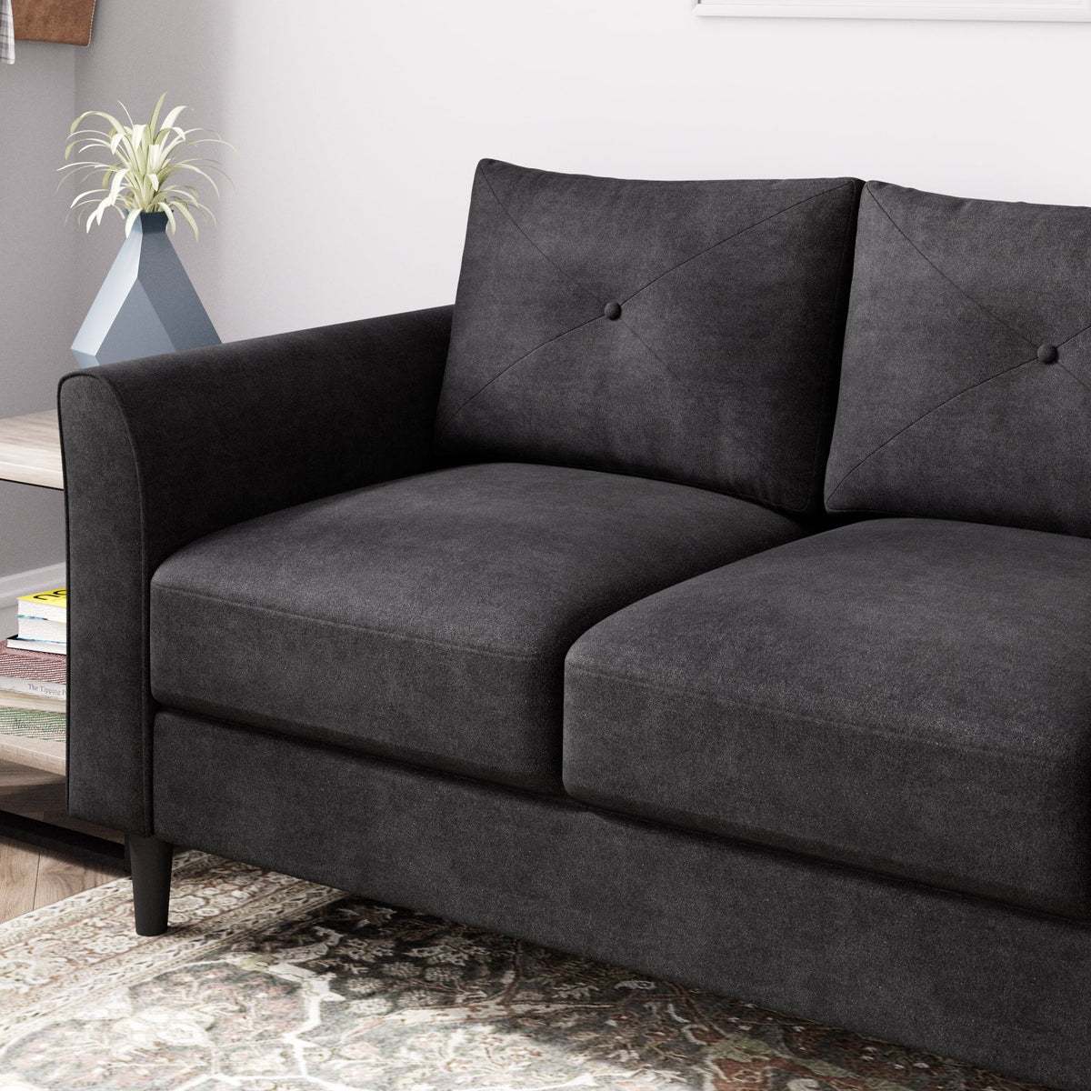 Black Sofa Couch P226231