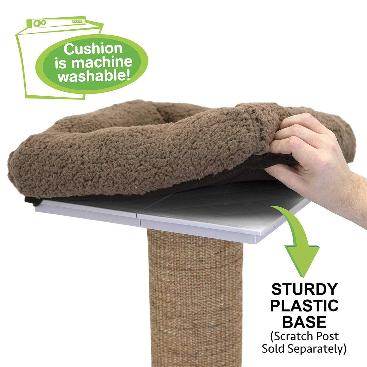 Sisal Post Cat Scratchers and Cushion C63723