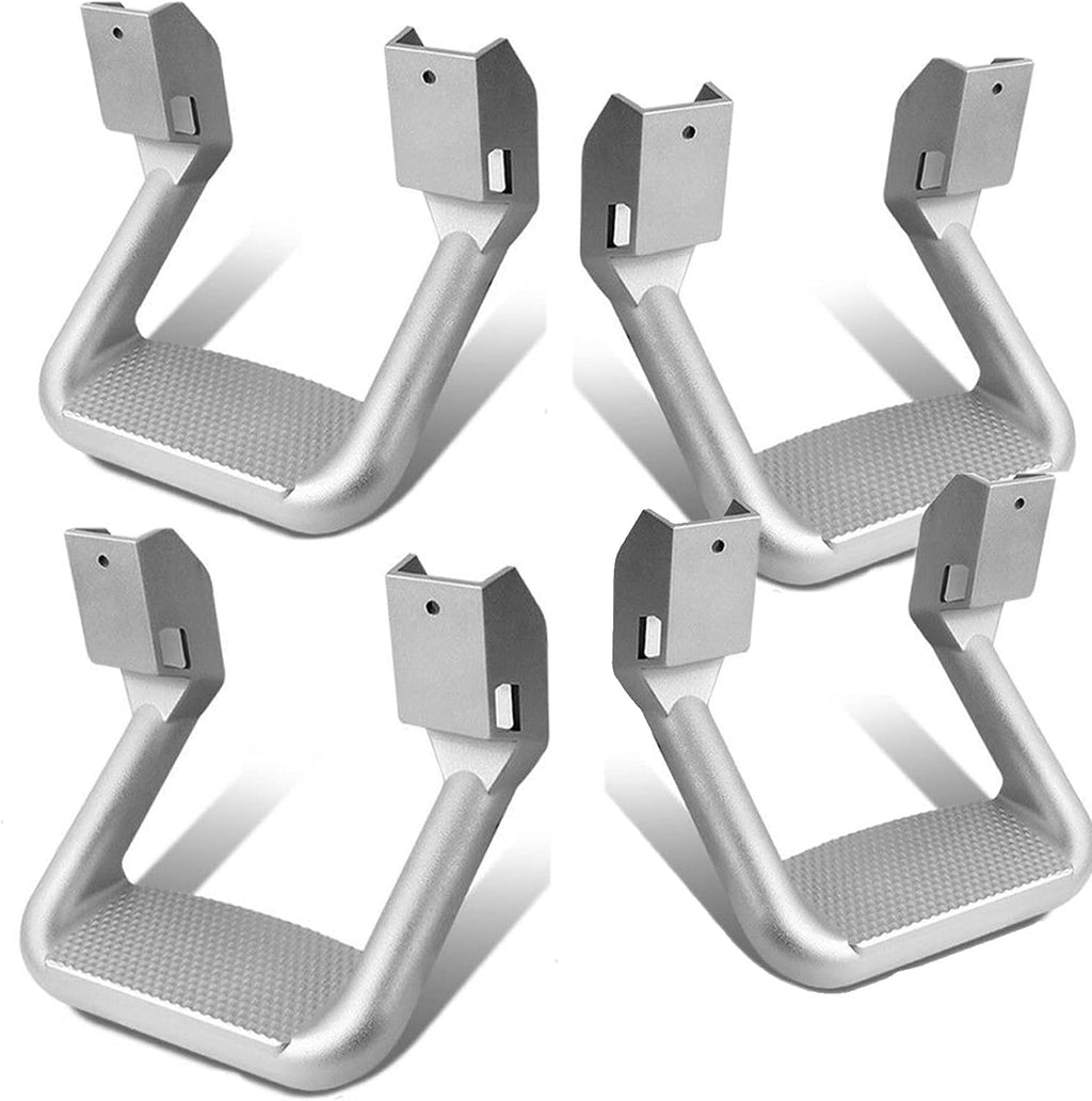 Black Aluminum Side Step for Truck SUV, 2 Piece E86618