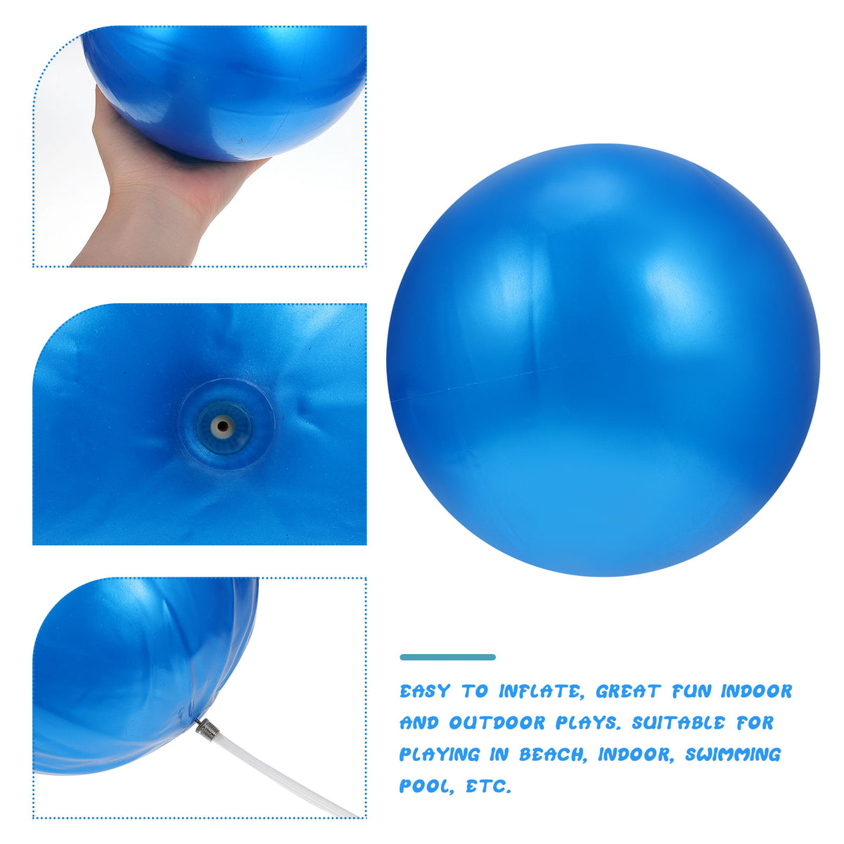 Inflatable Plastic PVC Swimming Beach Ball Q880715
