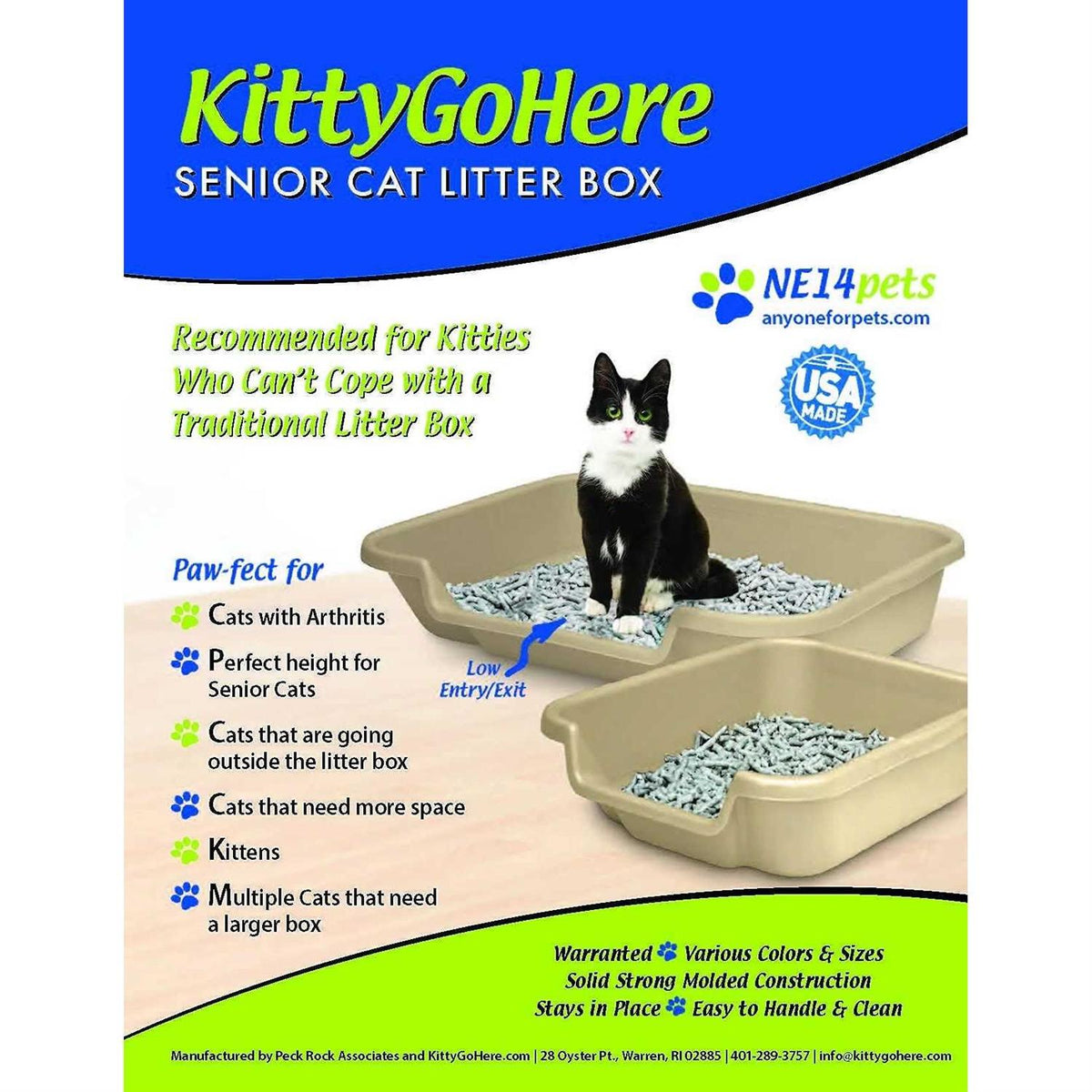 Senior Cat Litter Box X699886