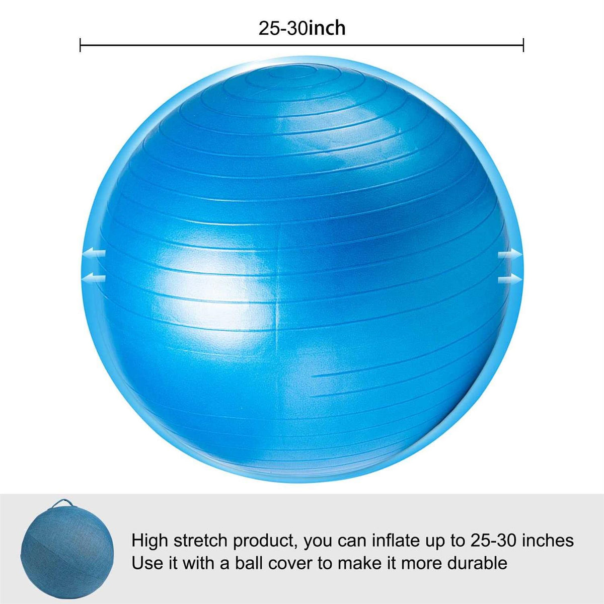 30 Inch Anti-Burst Horse Herding Ball with Pump P10973