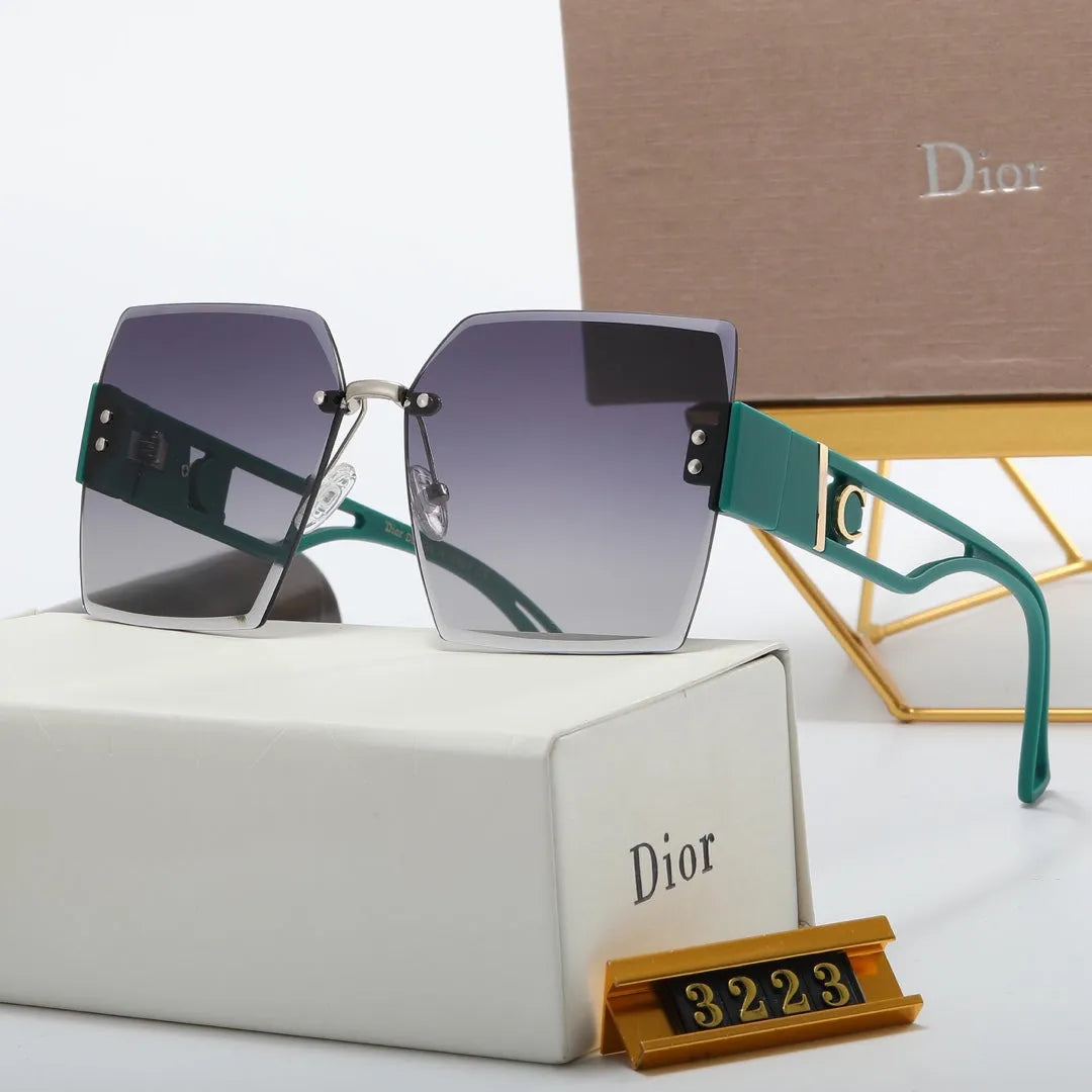 Rimless Nylon Lens Polarized Sunglasses E933