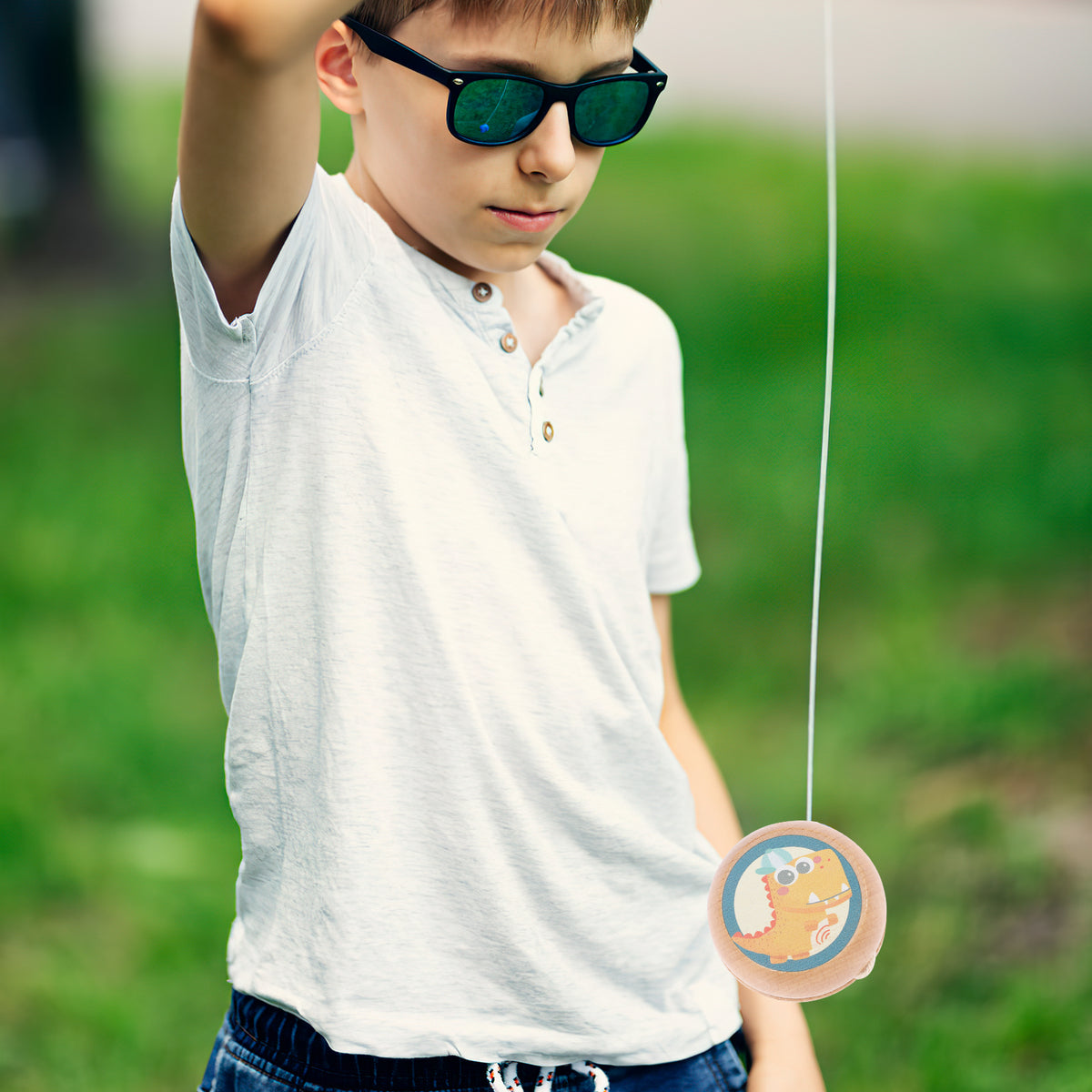 Wooden Yo-Yo Finger Toy U557776