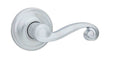 Satin Chrome Left Hand Interior Double Cylinder Handleset Trim K670