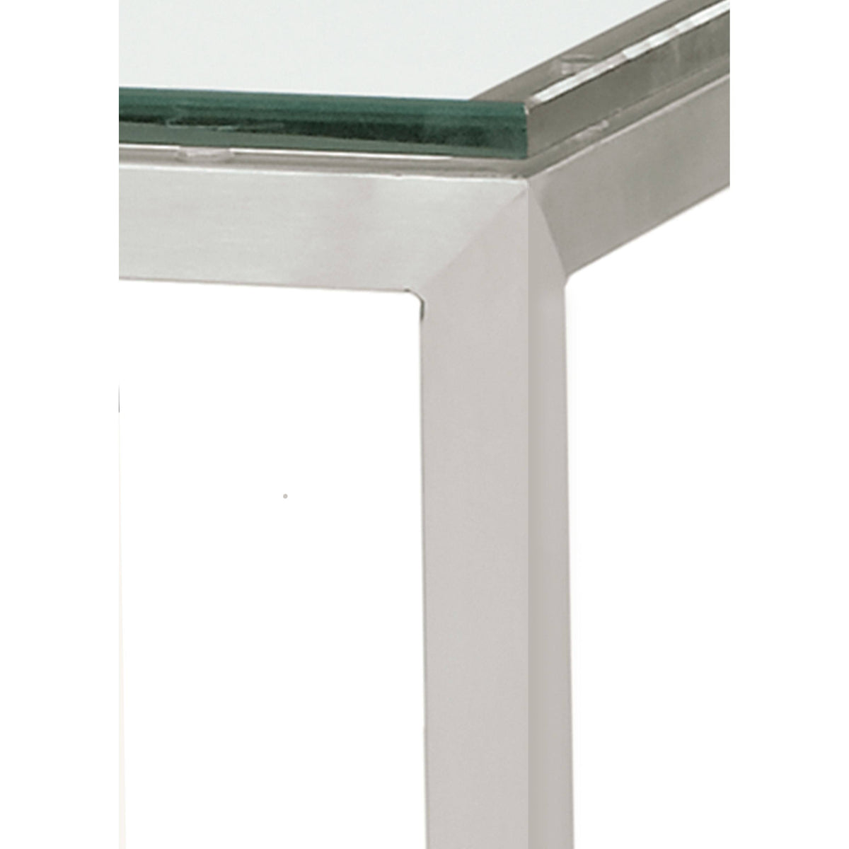 White Venatino Marble Parsons Console Table C5218