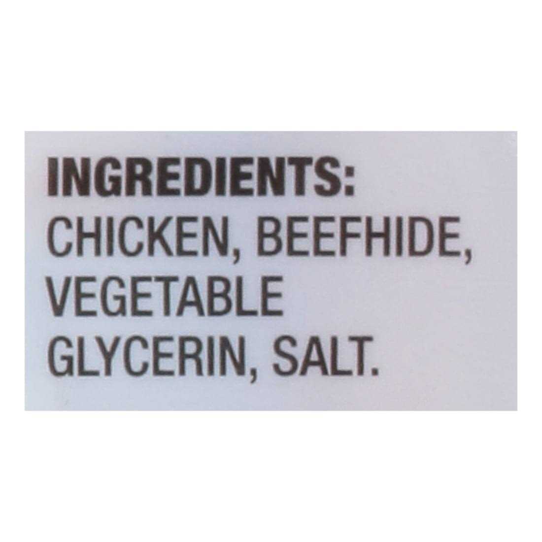 Oven Baked Beefhide Chicken Twists Dog F1421