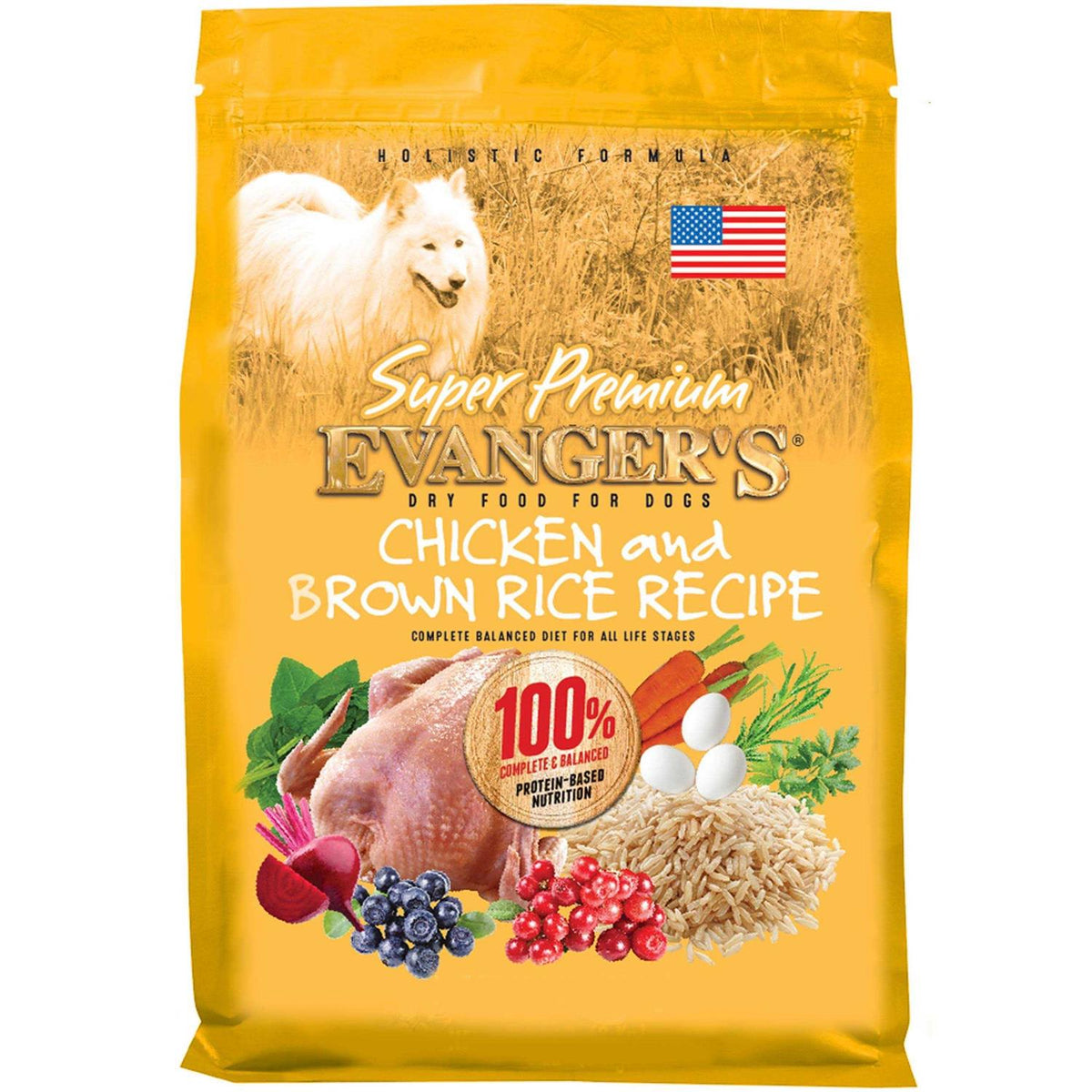 Chicken with Brown Rice Dry Dog Food A656782