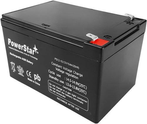 12V 15AH SLA Battery Pack of 2 M203
