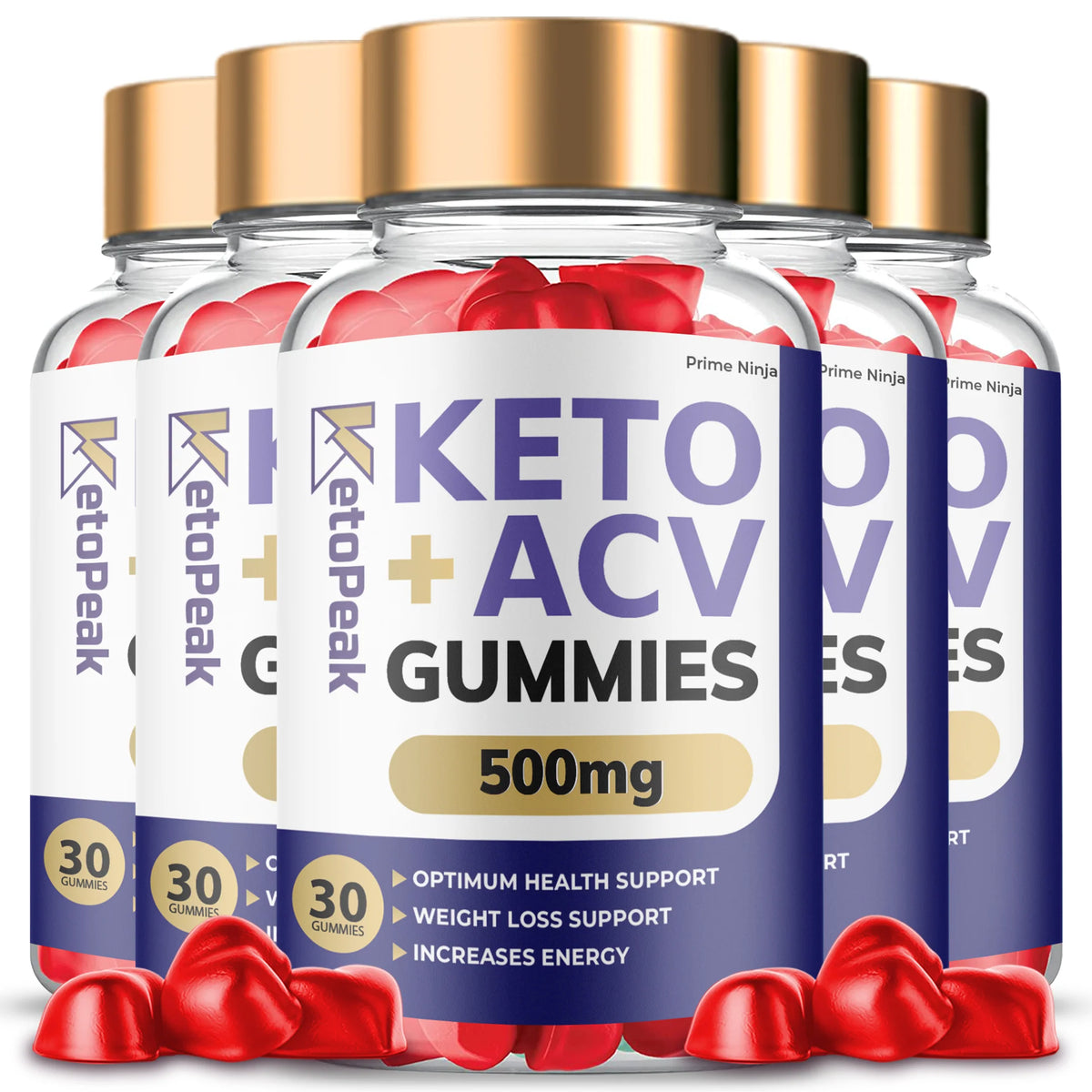 Keto ACV Gummies 5 Pack N856