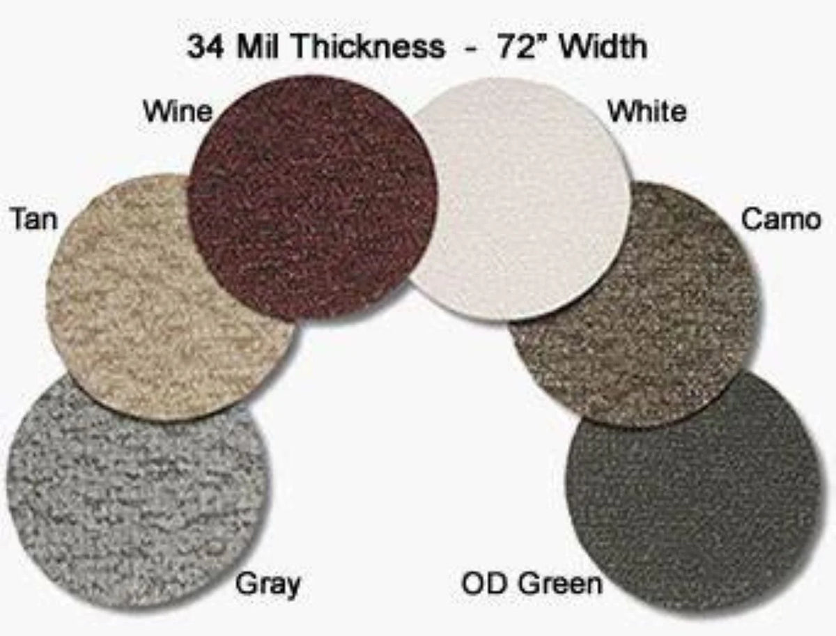 Marine Vinyl Flooring 6' Wide 34 Mil Tan 6' x 20' X92715