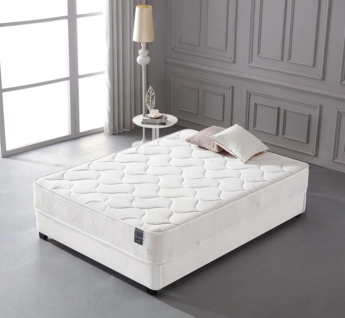 Organic Cotton 10 Spring & Foam Hybrid Mattress H288