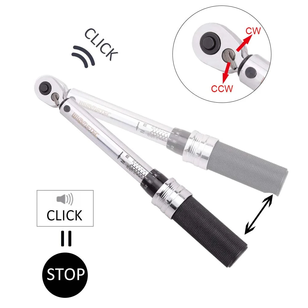 1/4" DR 1-25Nm Mini Adjustable Bike Torque Wrench Set D542187