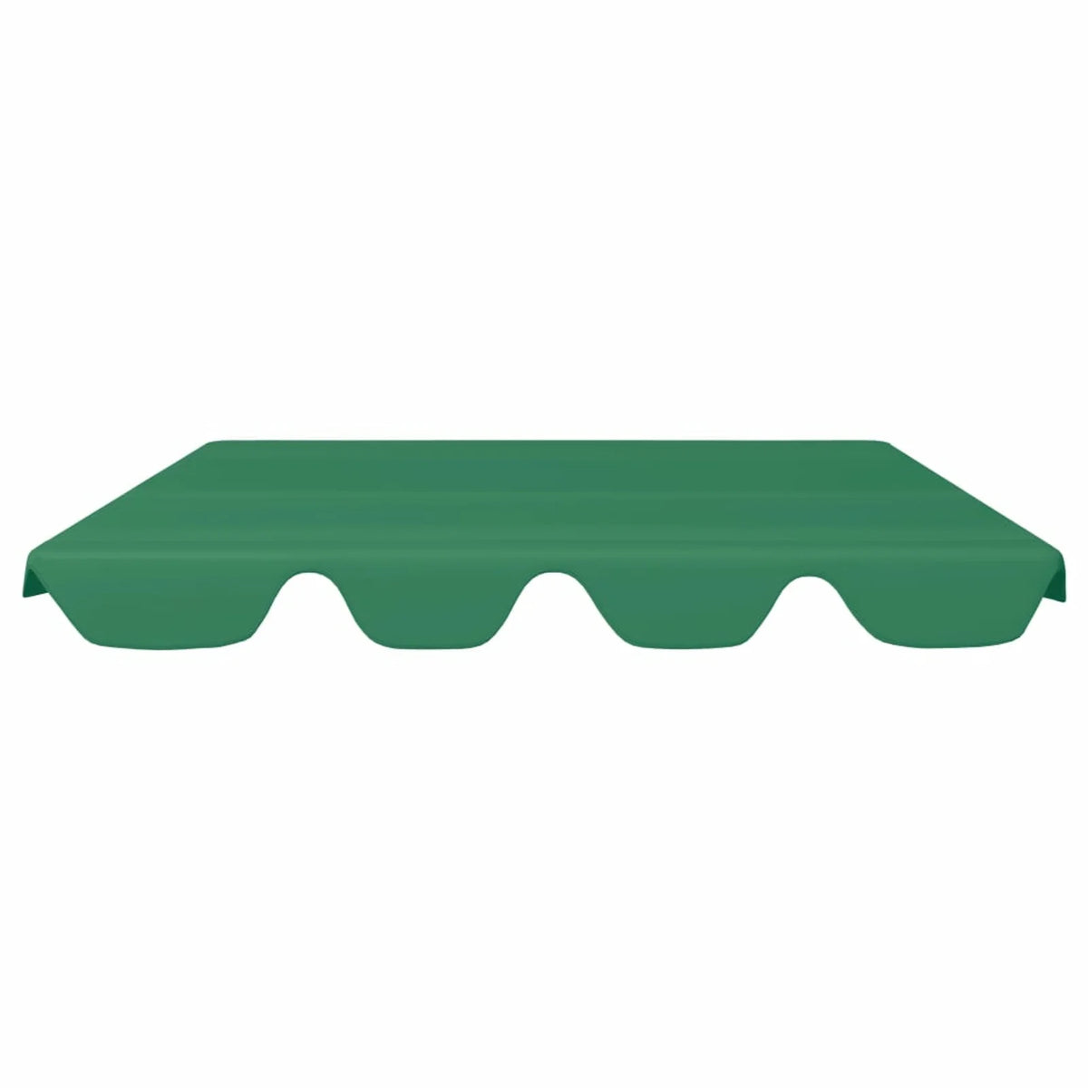 Green Replacement Canopy for Garden Swing 89"x73.2" 270 g/m² Y362