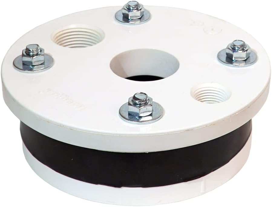 6-Inch Well Seal Cap Single Drop 1-1/4 in Pack of 2 U891