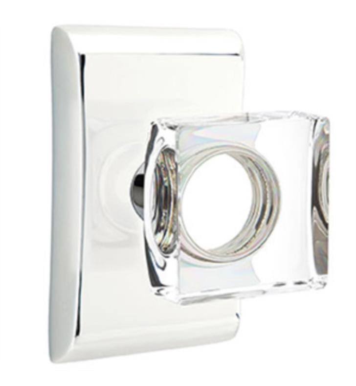 Polished Chrome Passage Set with Knob M5832