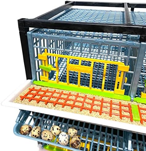 4 Layer ABS Plastic Quail Cage F639