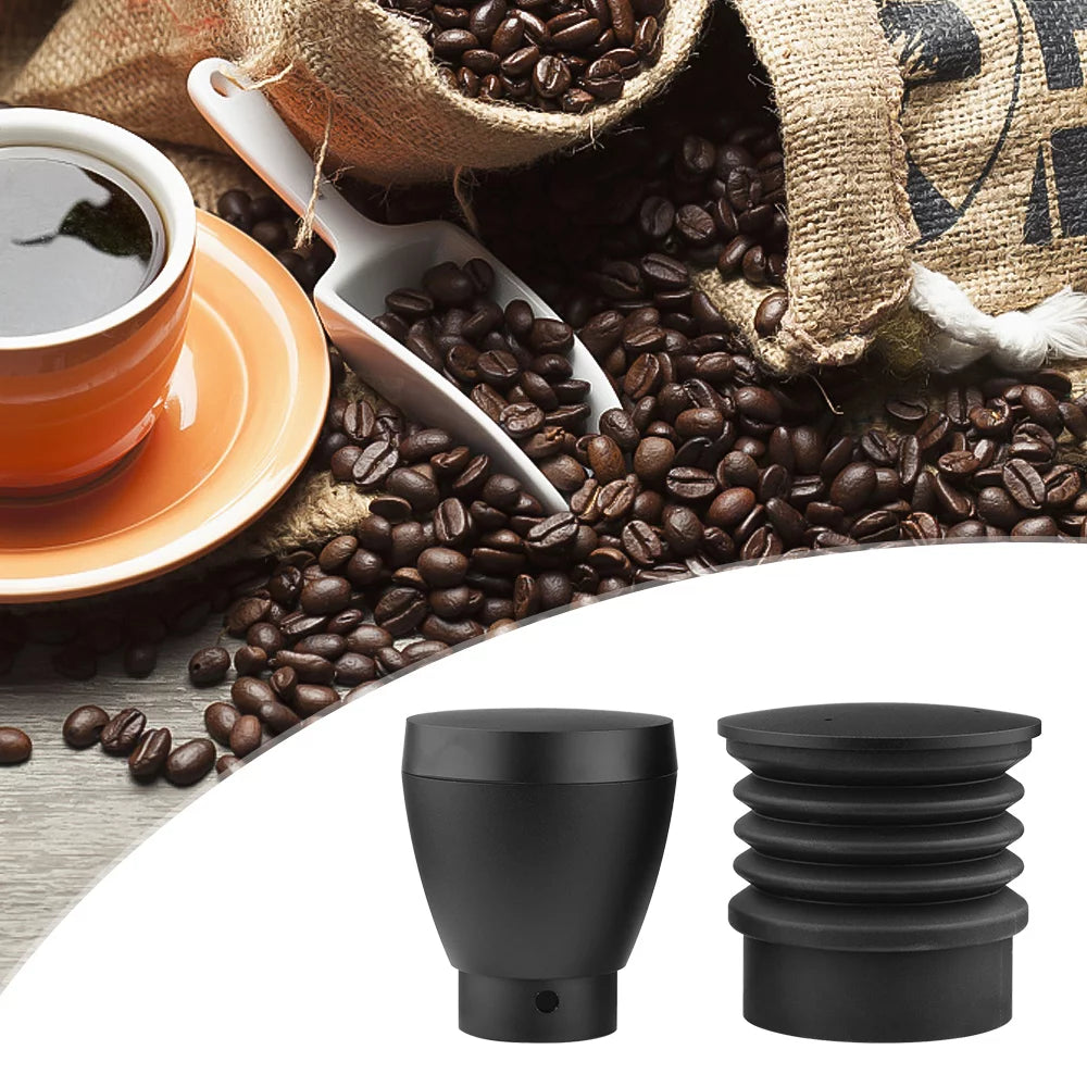 Aluminum Alloy Single Dose Hopper with Silicone Bellow Coffee Grinder Accessories L29859