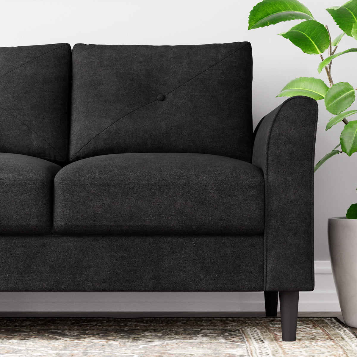 Black Sofa Couch P226231