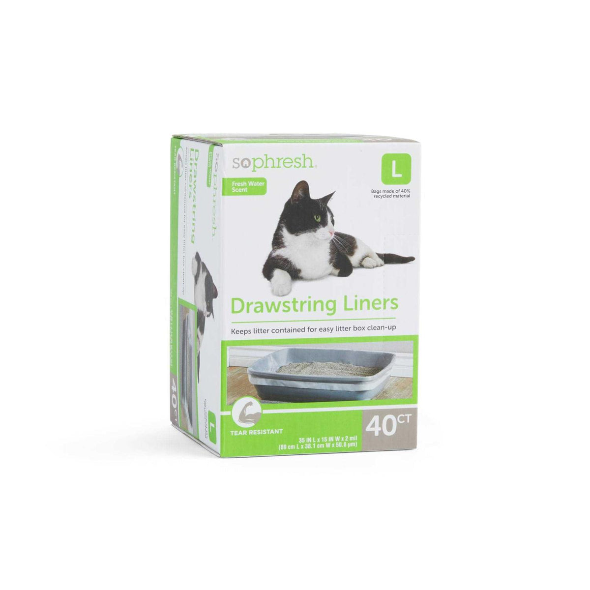 Drawstring Cat Litter Box Liners G648