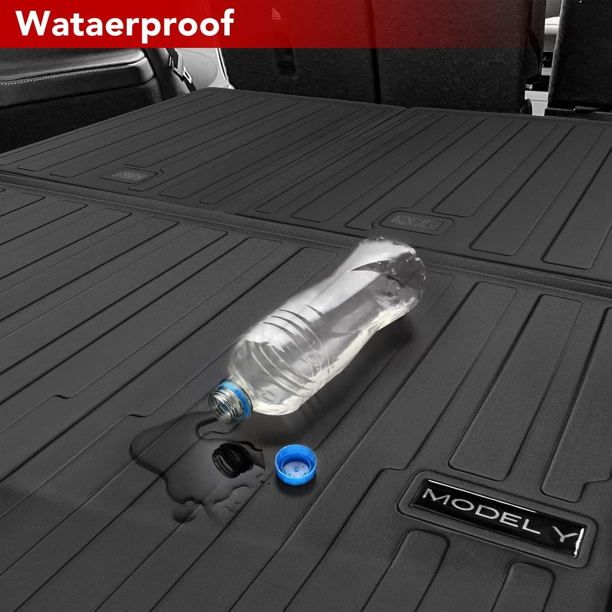 TPE Waterproof Cargo Liner for 7 Seat Model Y W755012