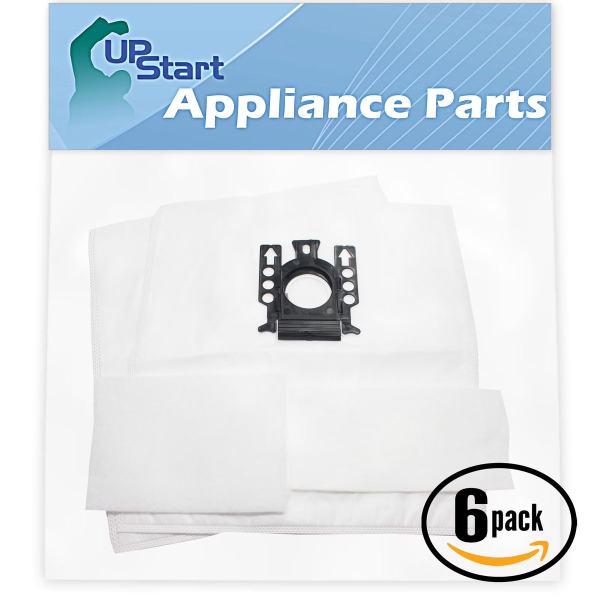 12 Replacement Miele S434 Vacuum Bags with 12 Micro Filters K9547