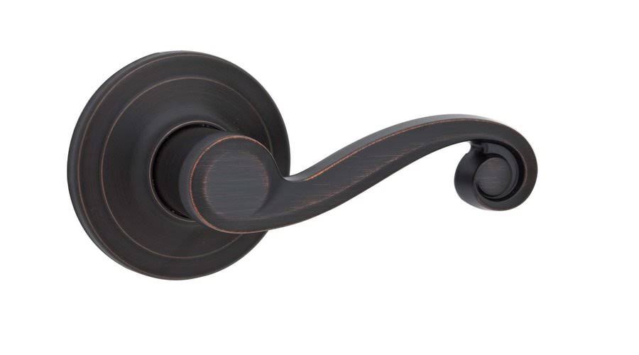 Satin Chrome Left Hand Interior Double Cylinder Handleset Trim K670