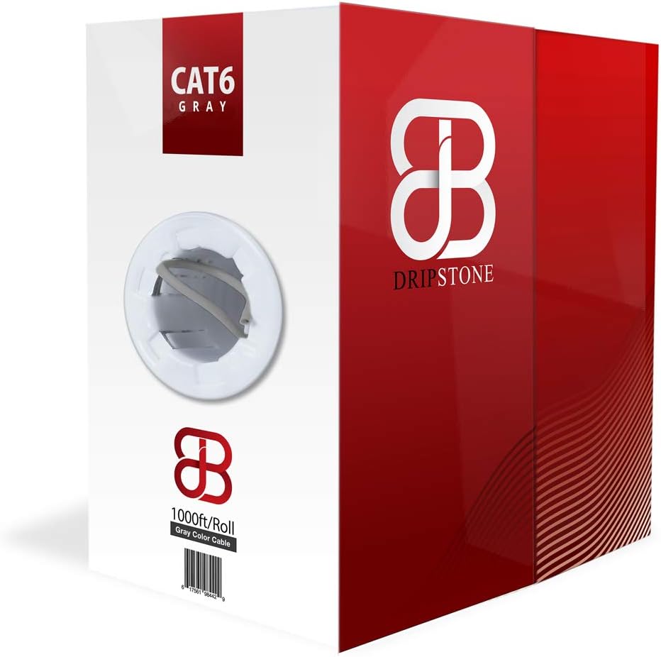 Cat6 Utp Solid Cable 1000-feet White F604